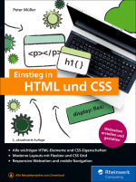 Cover Einstieg in HTML und CSS (2. Auflage)