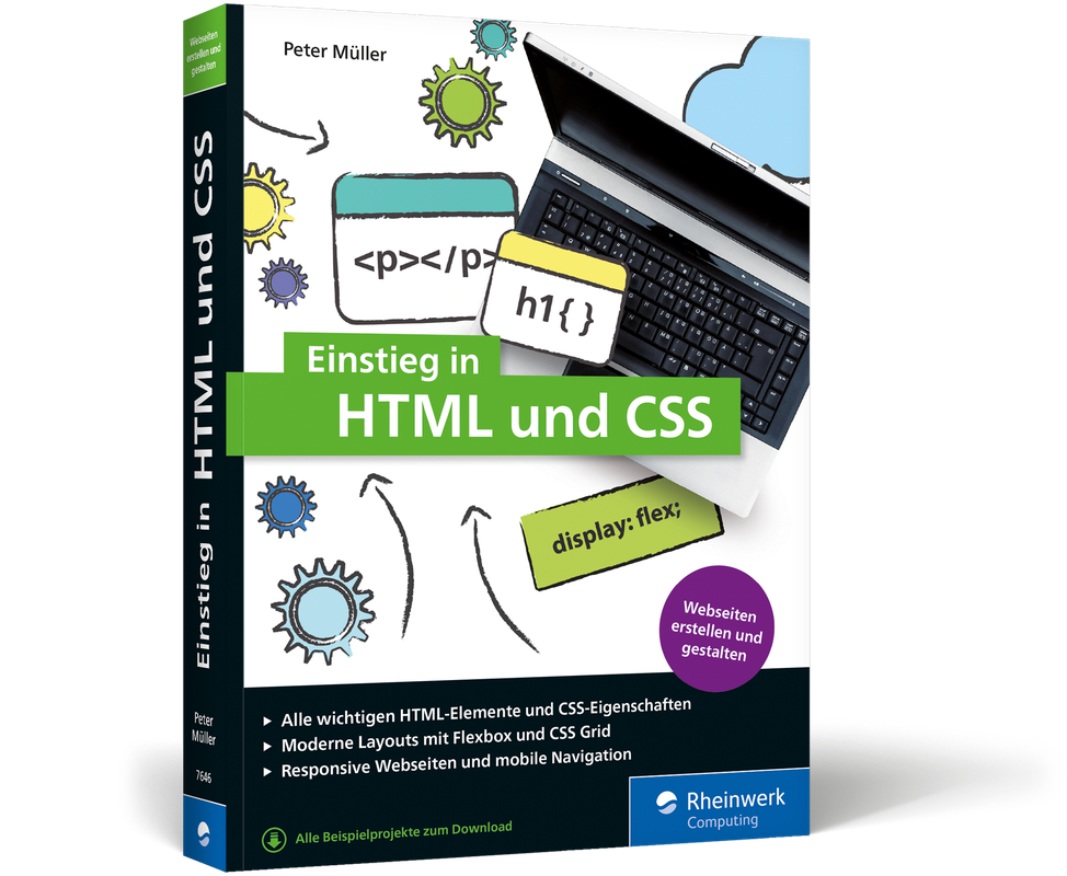 Einstieg in HTML und CSS (Cover)